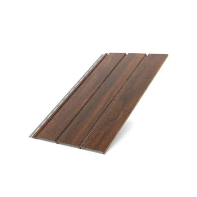 BRYZA Podsufitka / Podbitka dachowa PVC pełna 3 mb - ORZECH KLASYCZNY