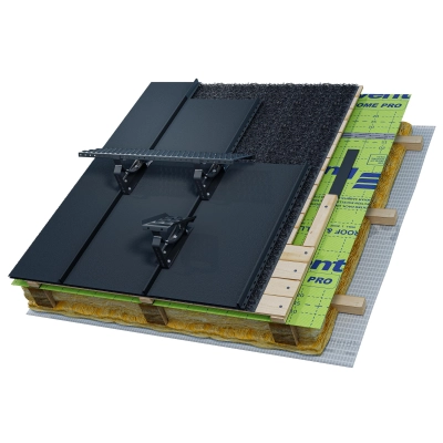 ława kominiarska do blachodachówek ława kominiarska Eurovent ława kominiarska montaż ława kominiarska montaż do blachodachówek ława kominiarska na rąbek stojący