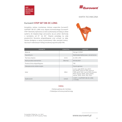 stopień kominiarski stopień kominiarski do blachodachówki stopień kominiarski do dachówki