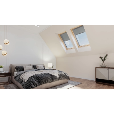 RoofLITE+ Okno dachowe trzyszybowe TRIO PINE - 3 szybowe