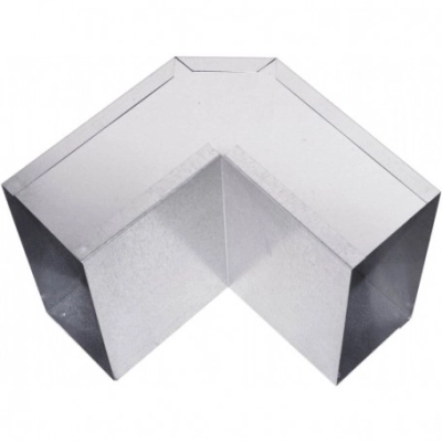 Kolano wentylacyjne Ściana - Strop OCYNK 200x50 - 90 st.