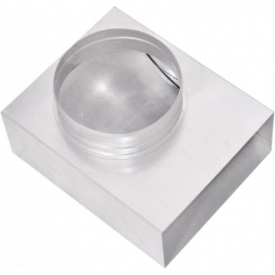 Kształtka wentylacyjna z wylotem okrągłym 200x50 - FI.125mm