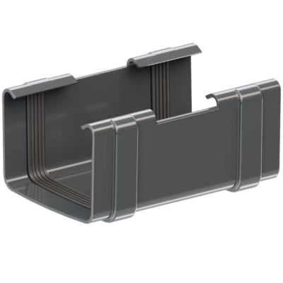 KROP Łącznik do rynny kwadratowej 135 mm