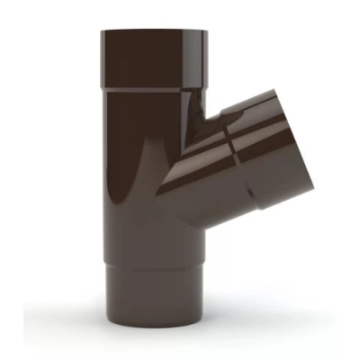 GAMRAT PCV Trójnik 110/63 - BRĄZ